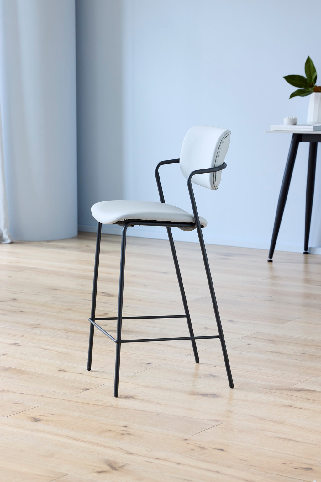 Lumina Bar Stool Ice Grey (Set of 2)
