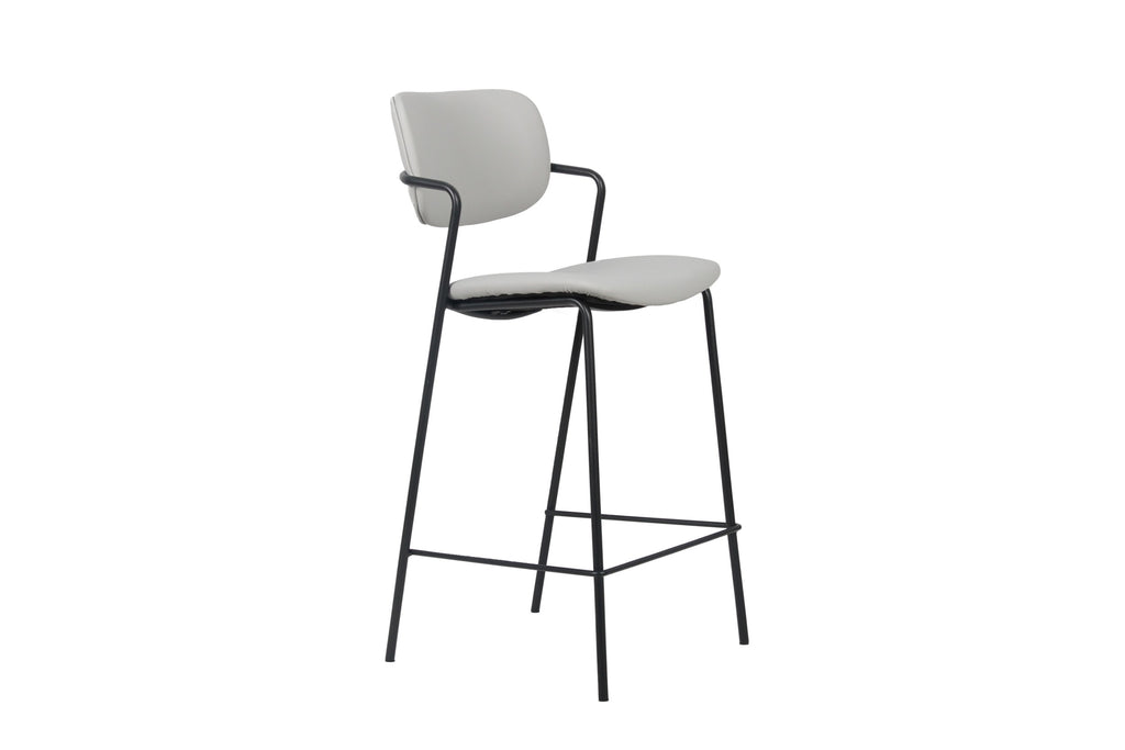 Lumina Bar Stool Ice Grey (Set of 2)