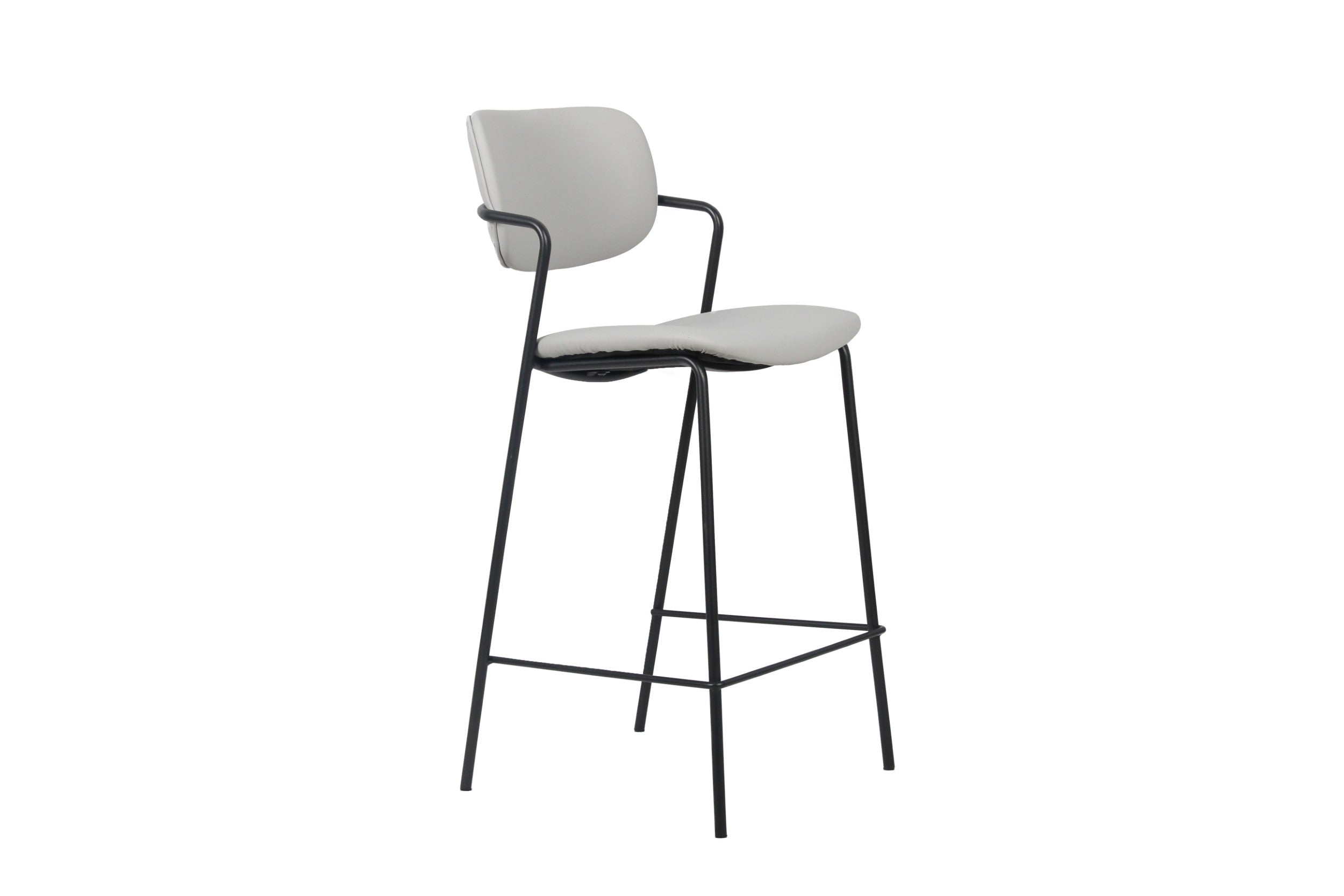 Lumina Bar Stool Ice Grey (Set of 2)