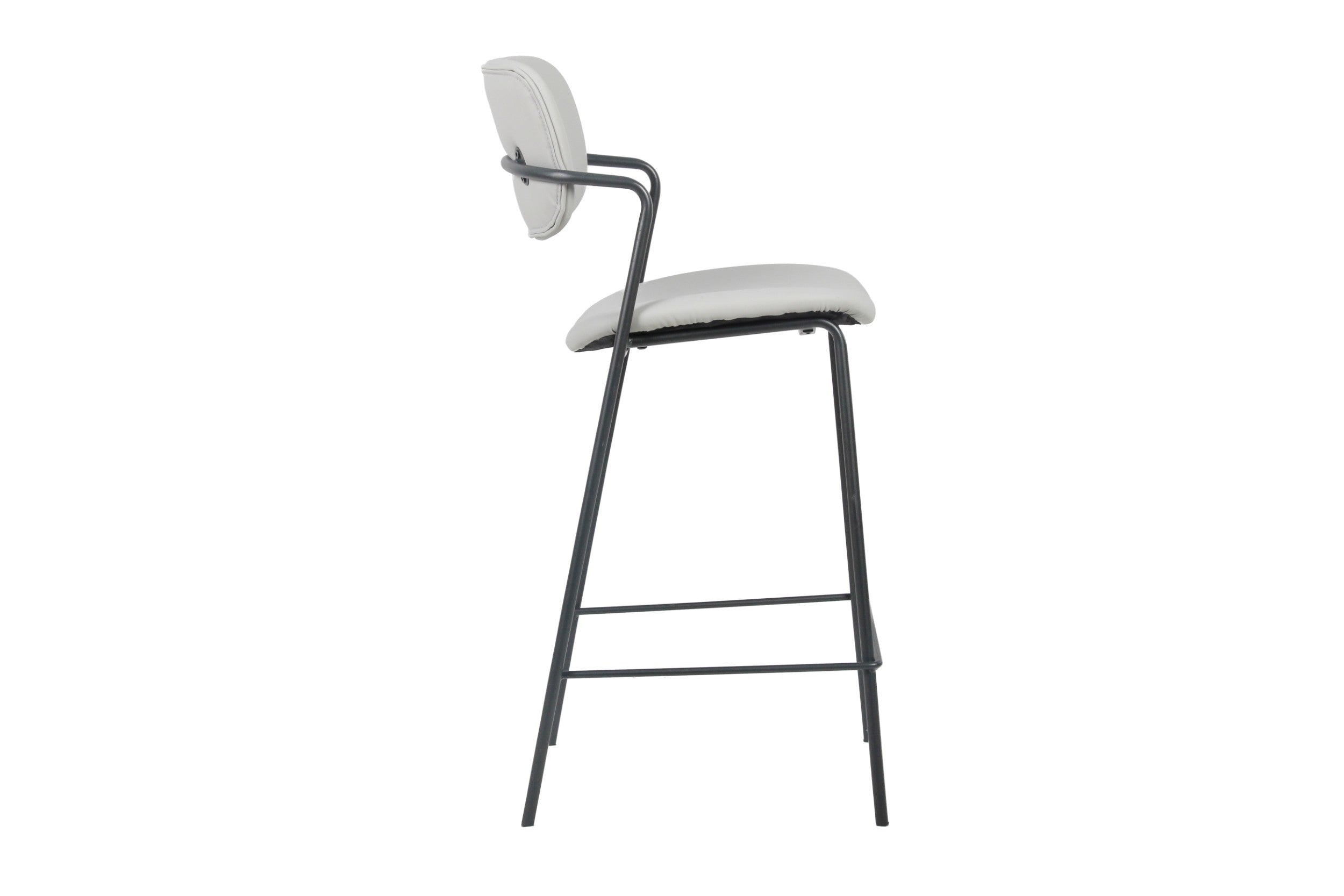 Lumina Bar Stool Ice Grey (Set of 2)