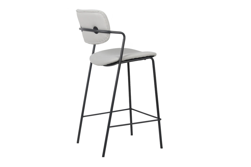 Lumina Bar Stool Ice Grey (Set of 2)