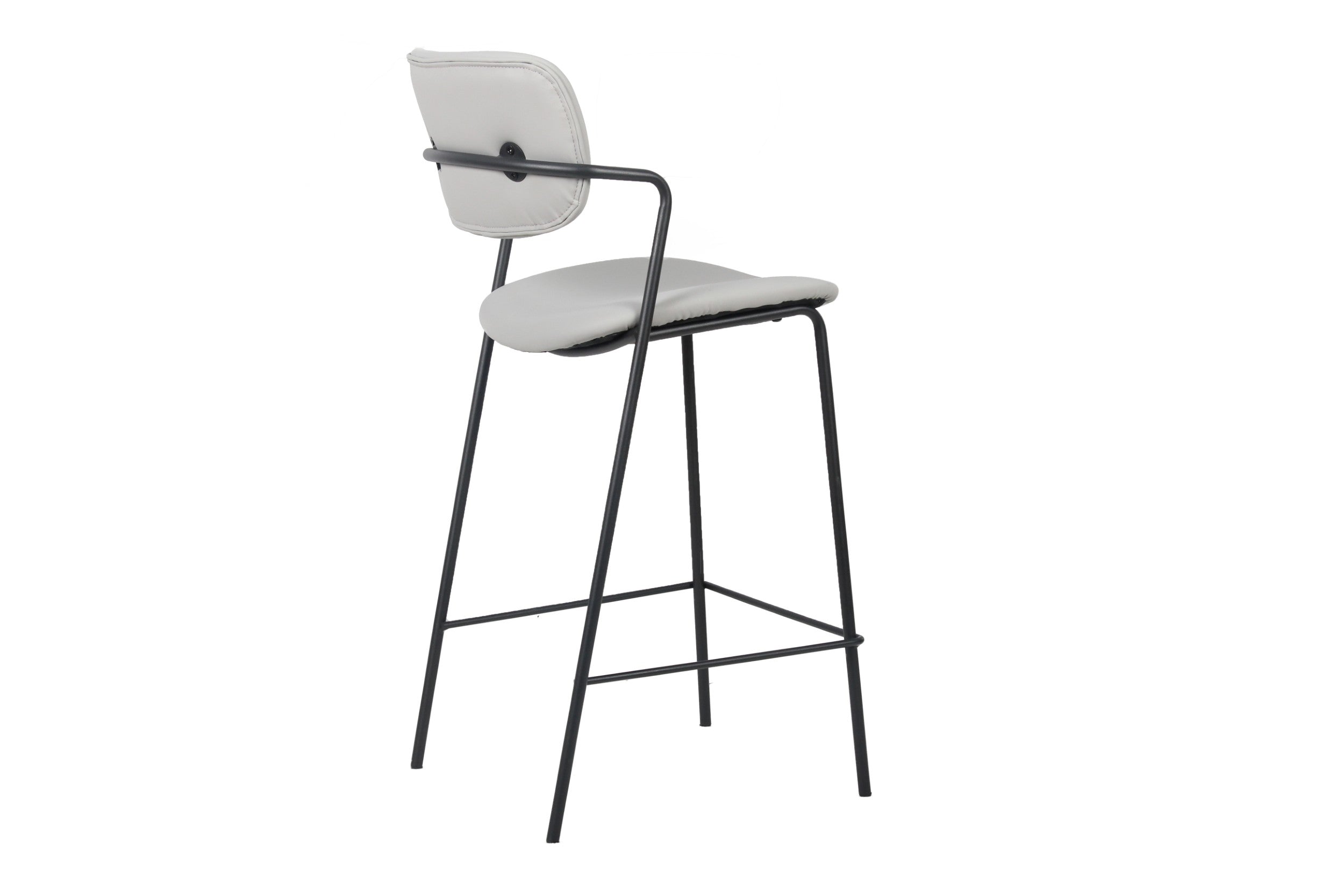 Lumina Bar Stool Ice Grey (Set of 2)