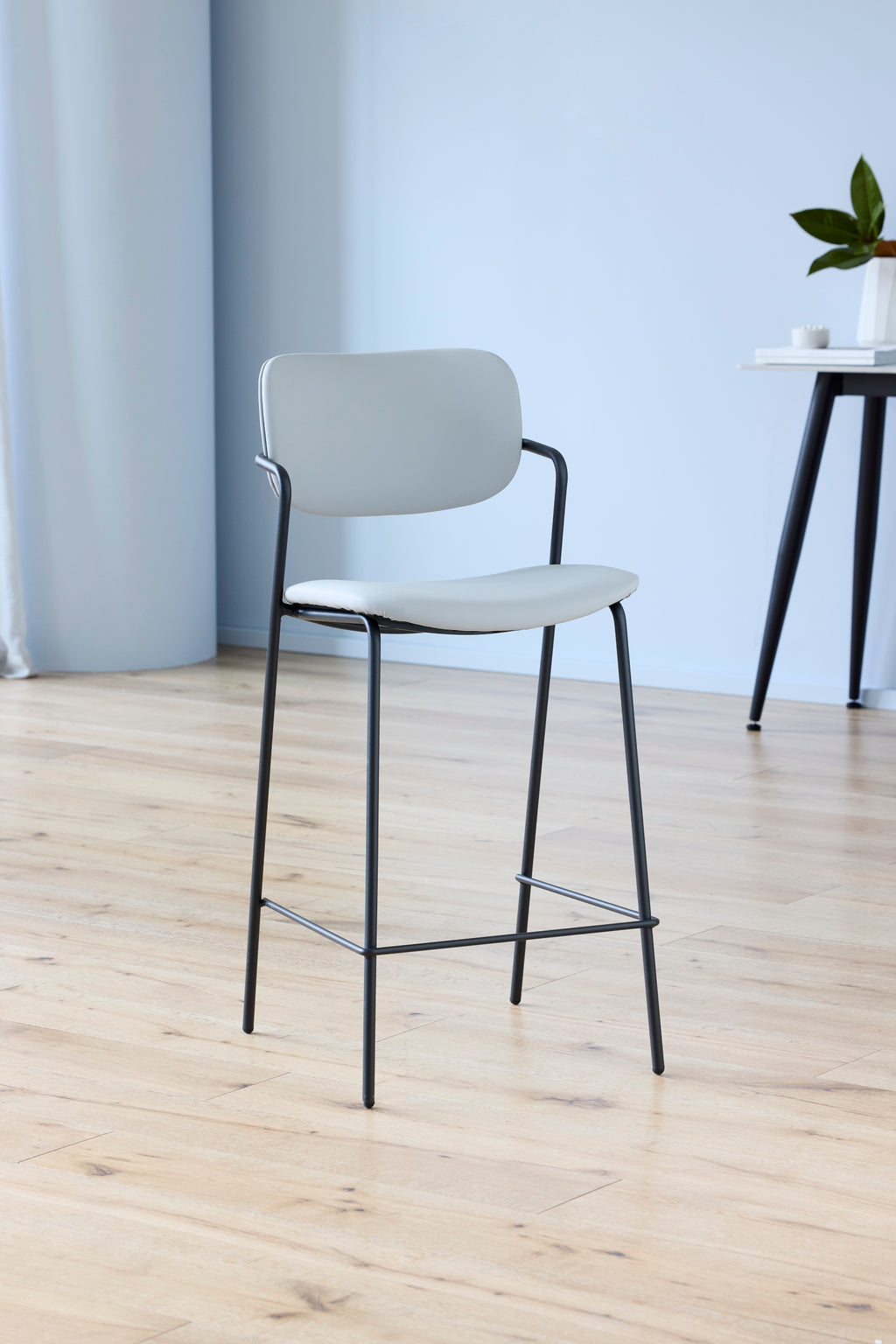 Lumina Bar Stool Ice Grey (Set of 2)