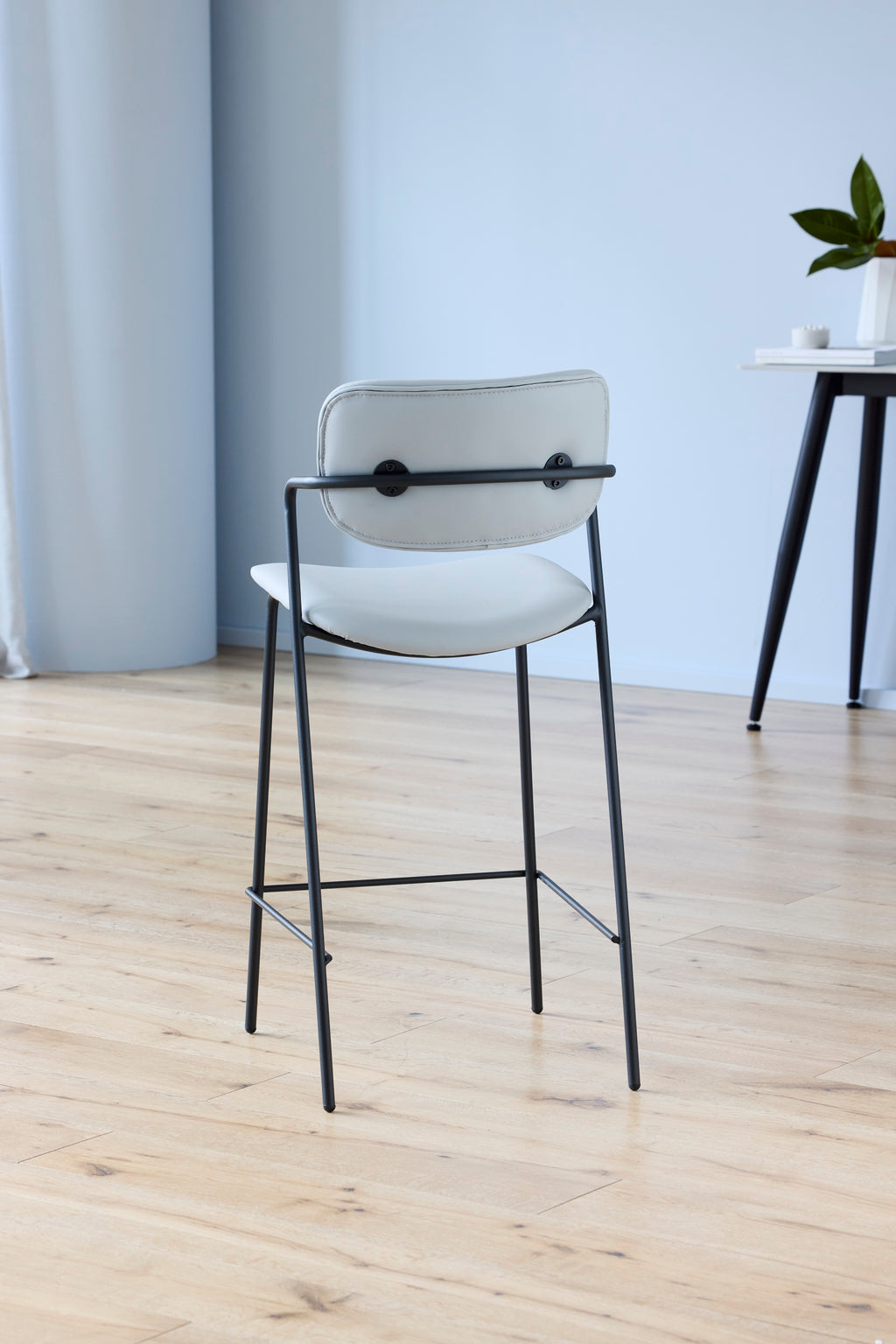 Lumina Bar Stool Ice Grey (Set of 2)