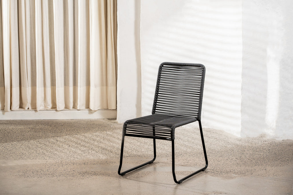 Livaro Outdoor Chair Charcoal (Set of 2)