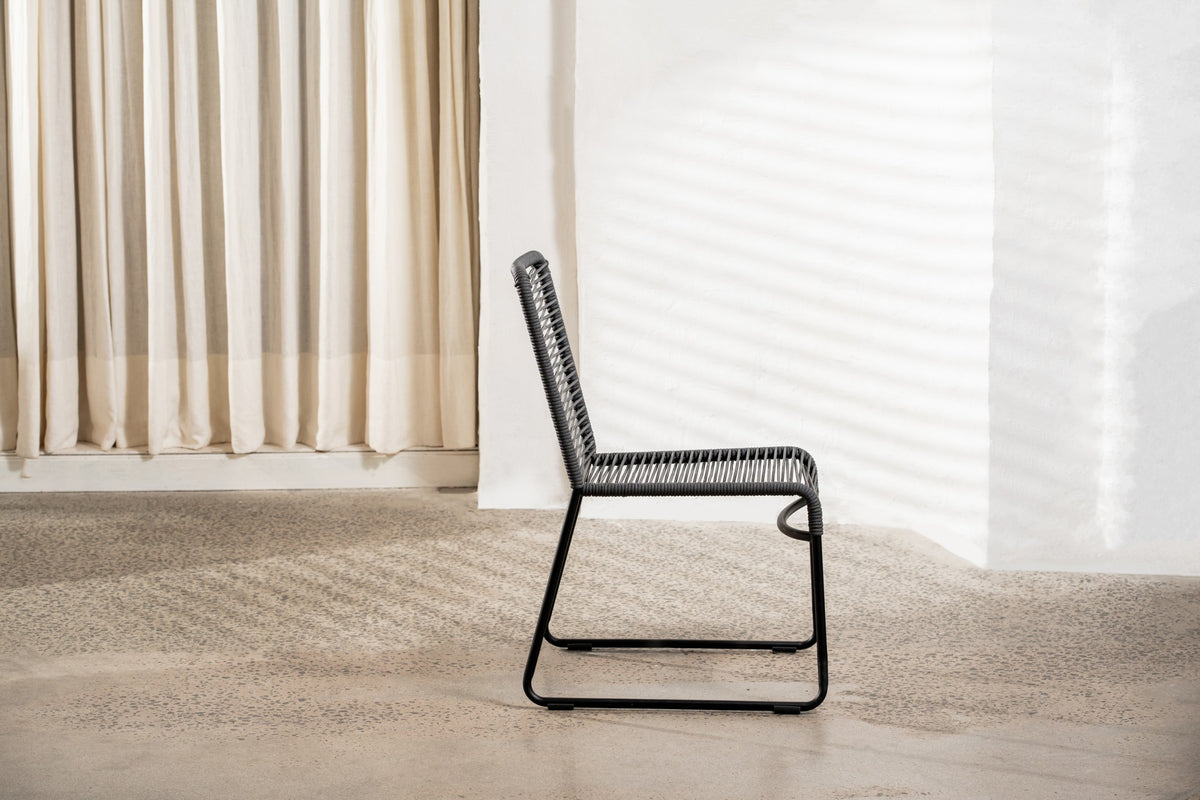 Livaro Outdoor Chair Charcoal (Set of 2)