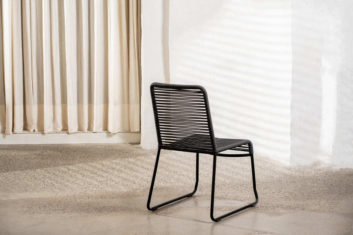 Livaro Outdoor Chair Charcoal (Set of 2)