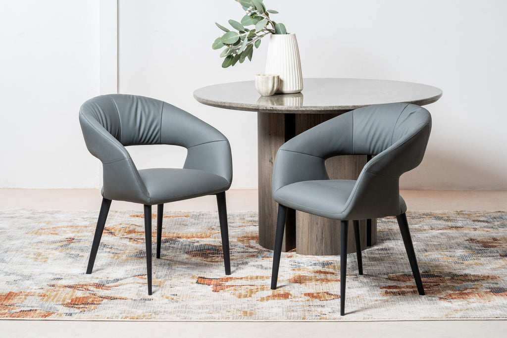 Kensington Dining Chair Charcoal (Set of 2)