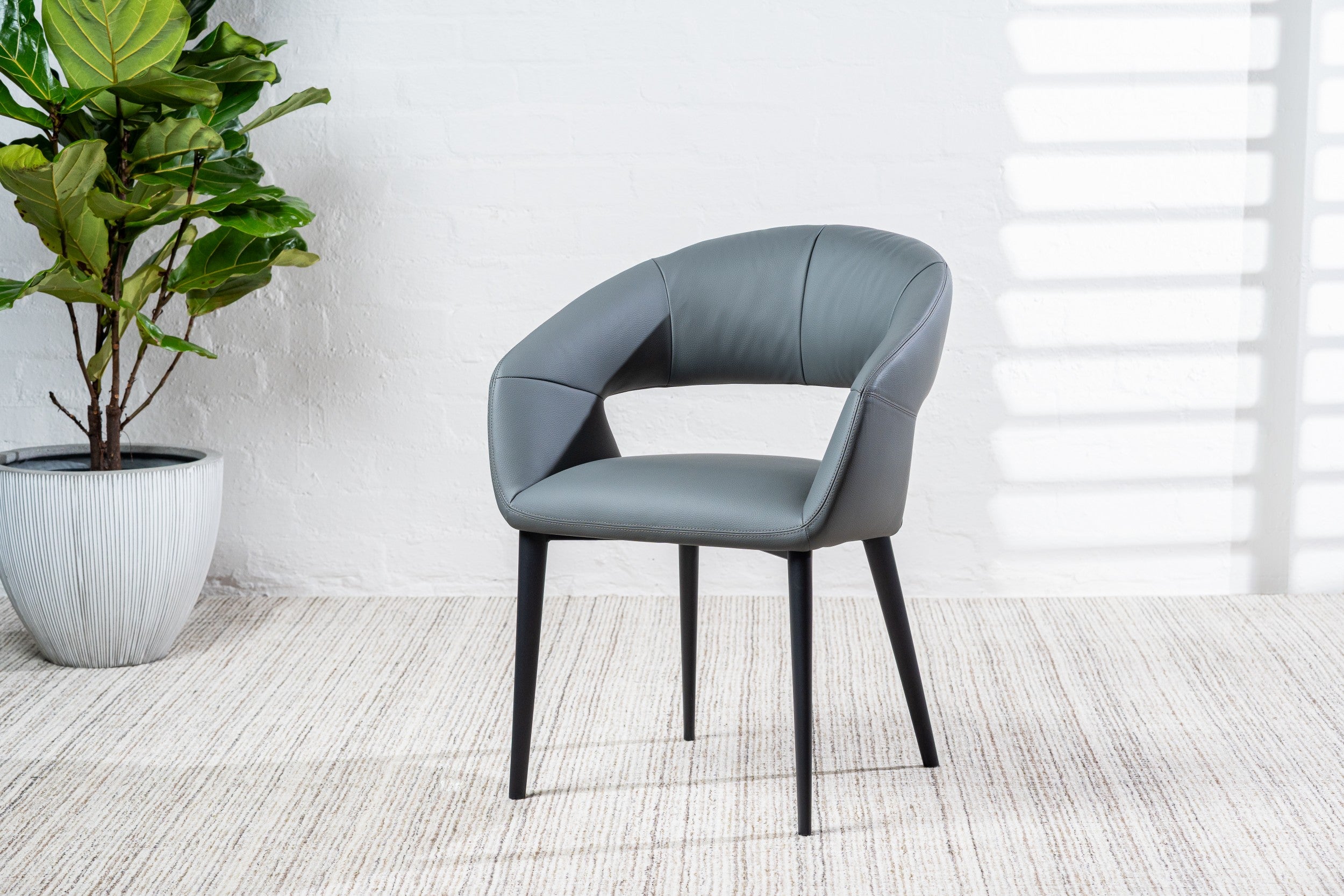 Kensington Dining Chair Charcoal (Set of 2)