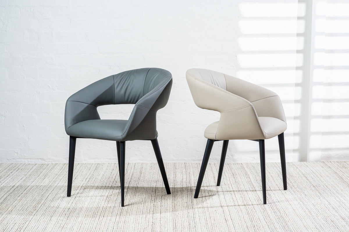 Lonvera Dining Chair Charcoal (Set of 2)