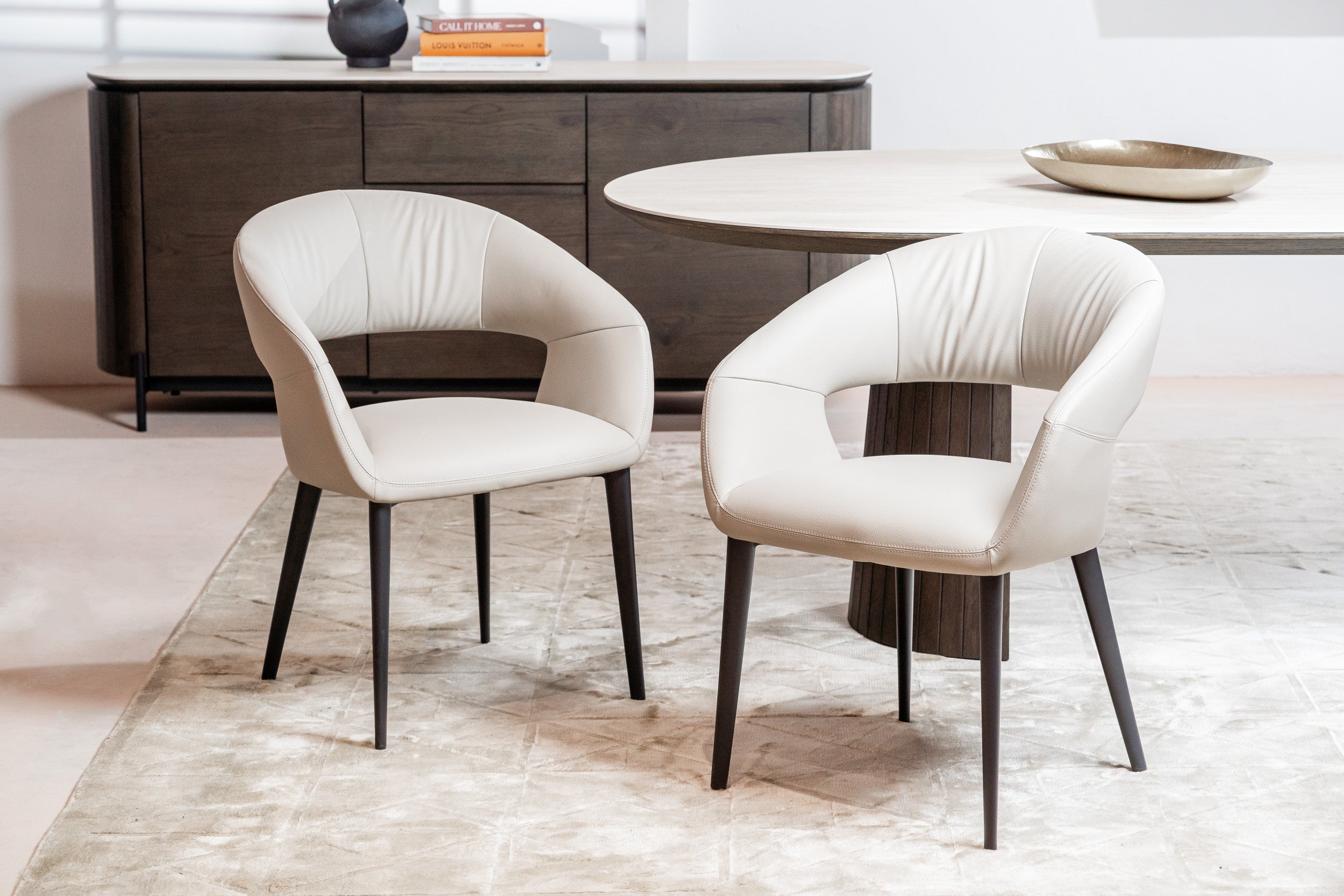 Kensington Dining Chair Beige (Set of 2)