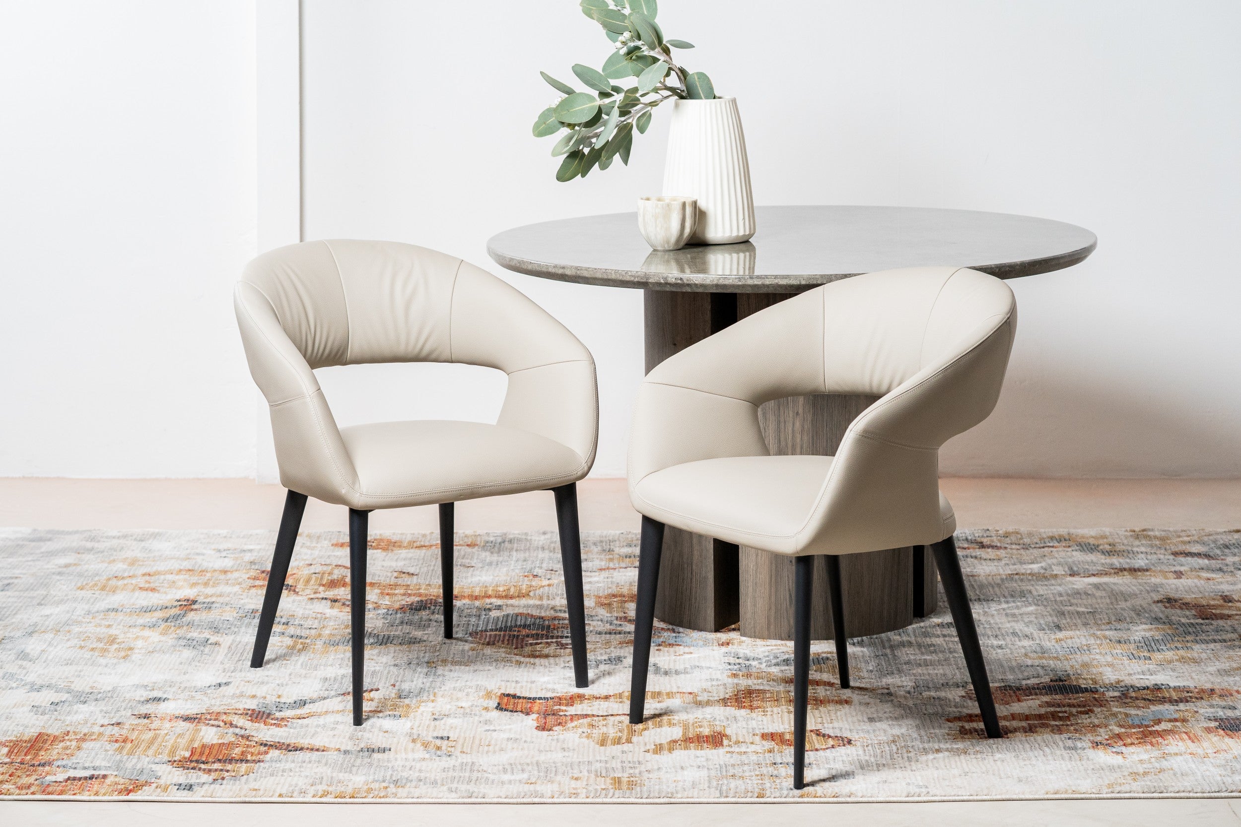 Kensington Dining Chair Beige (Set of 2)