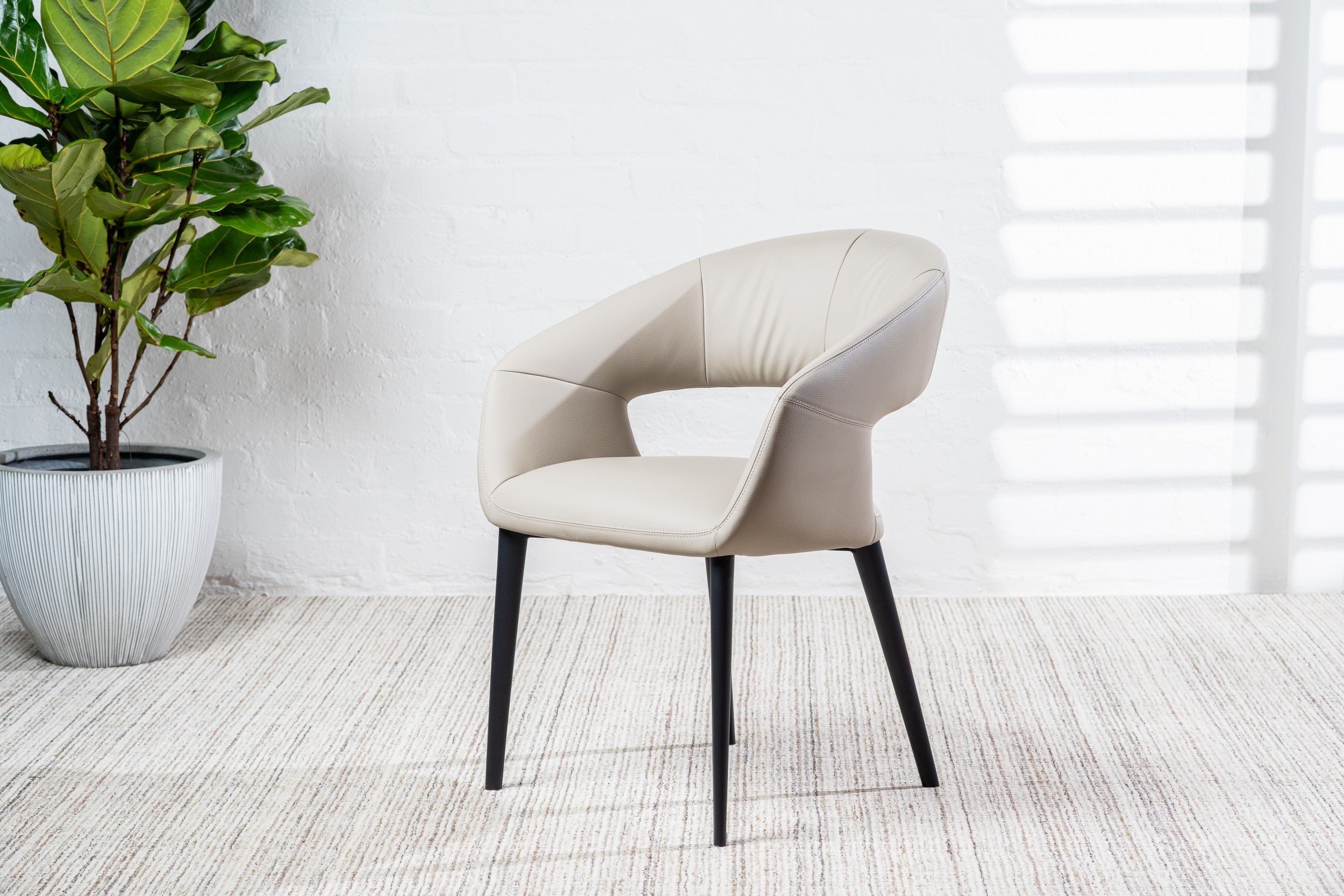 Kensington Dining Chair Beige (Set of 2)