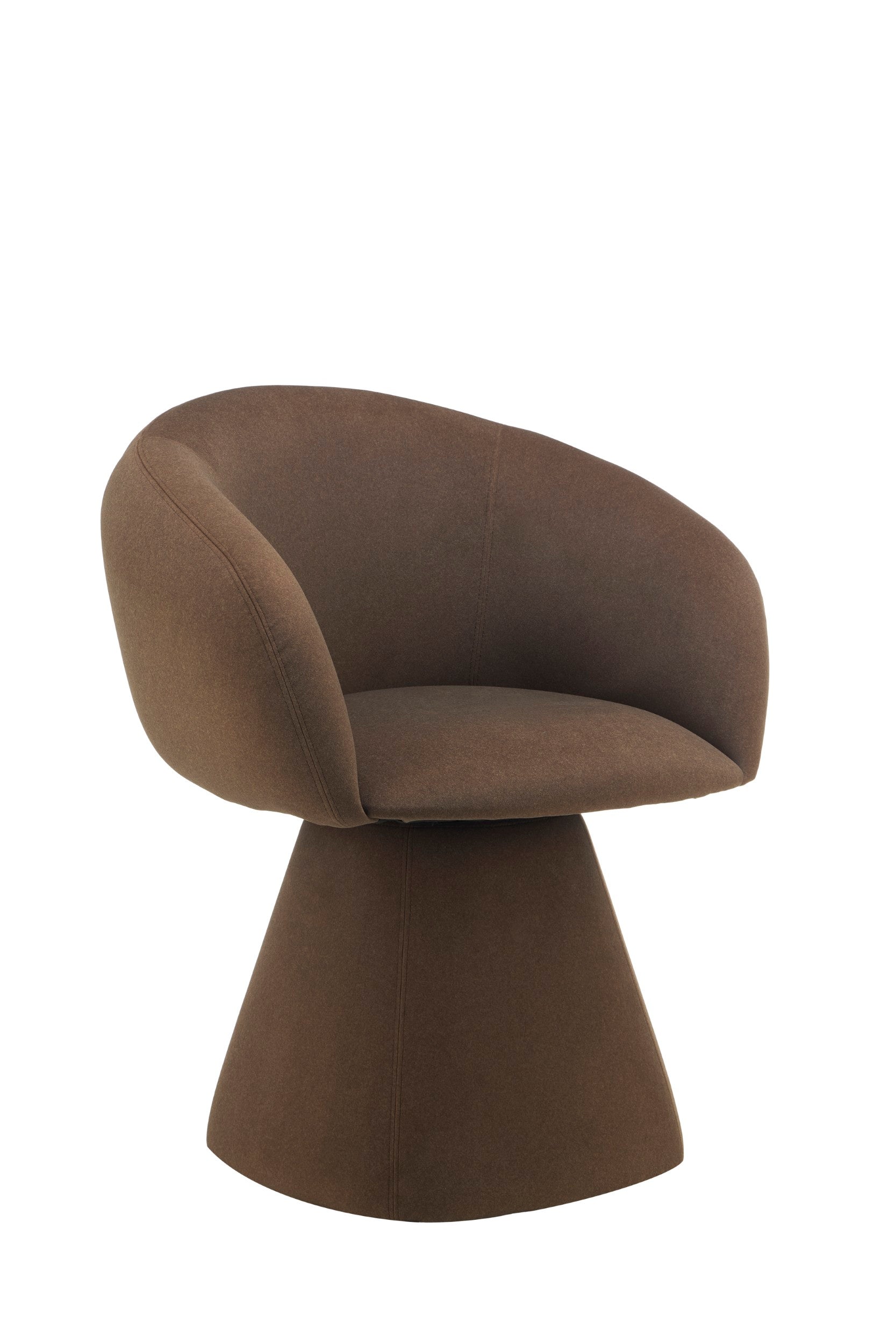 Linen Dining Chair Chocolate