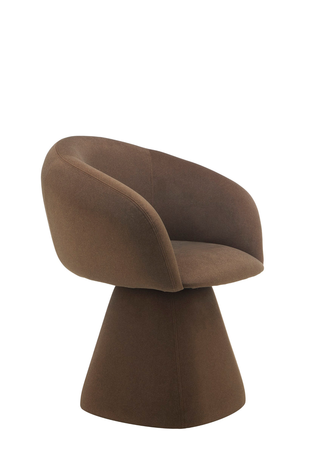 Linen Dining Chair Chocolate