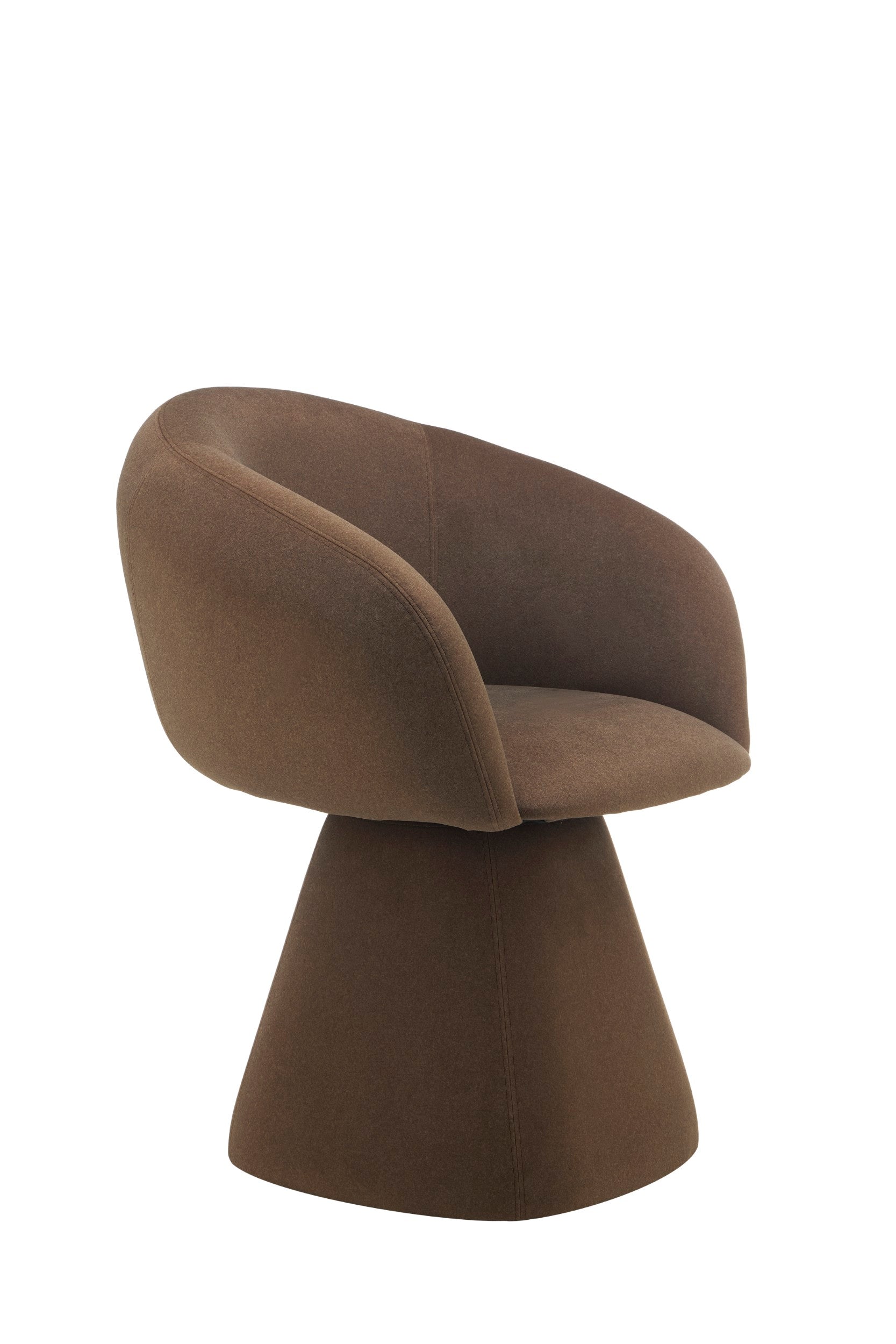 Linen Dining Chair Chocolate