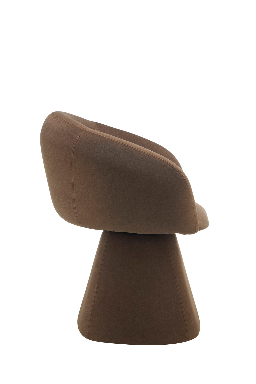 Linen Dining Chair Chocolate