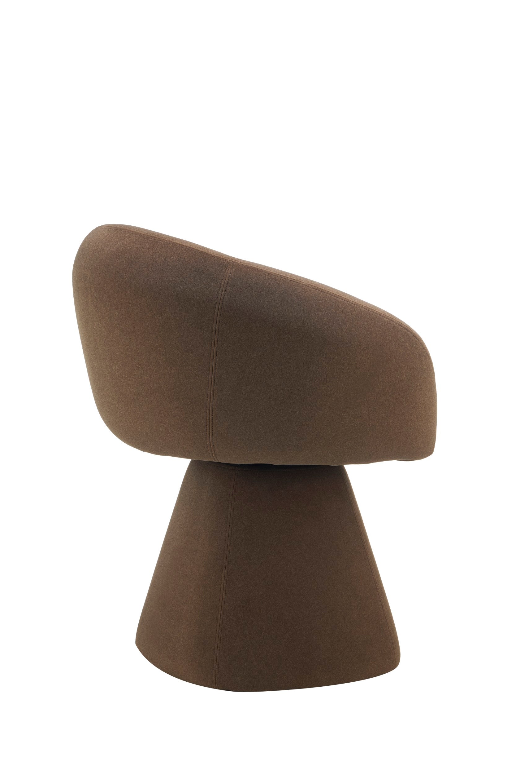 Linen Dining Chair Chocolate