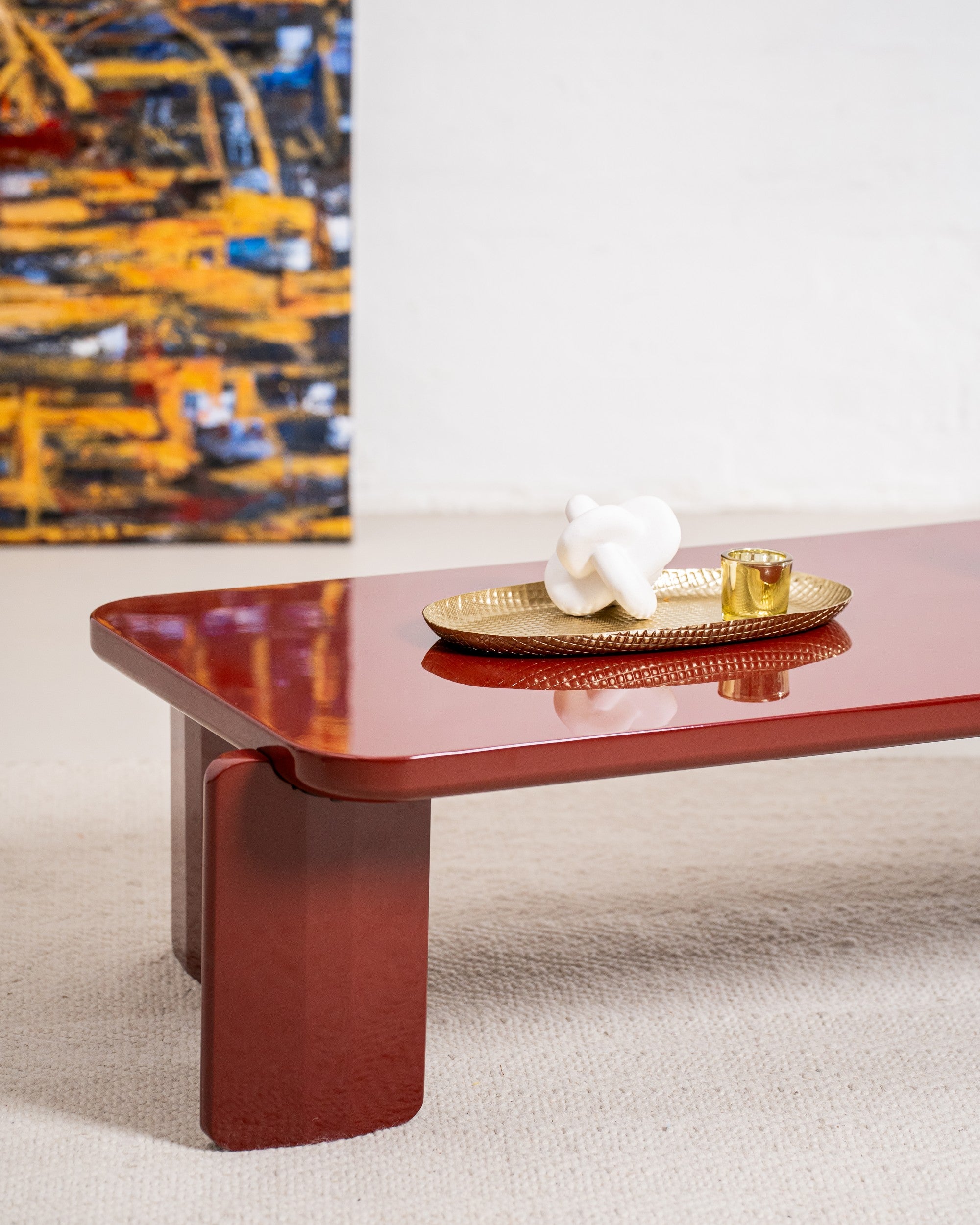 Scarlet Coffee Table Red Gloss