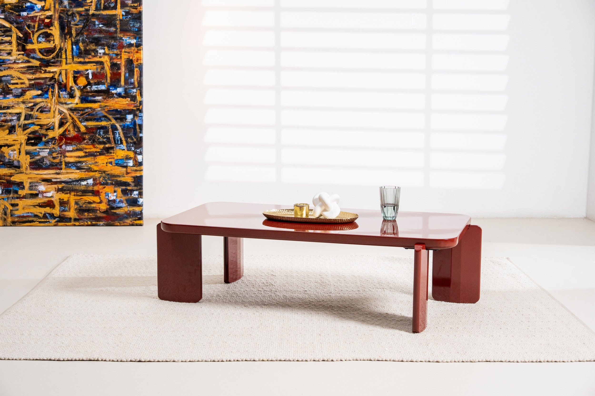 Scarlet Coffee Table Red Gloss