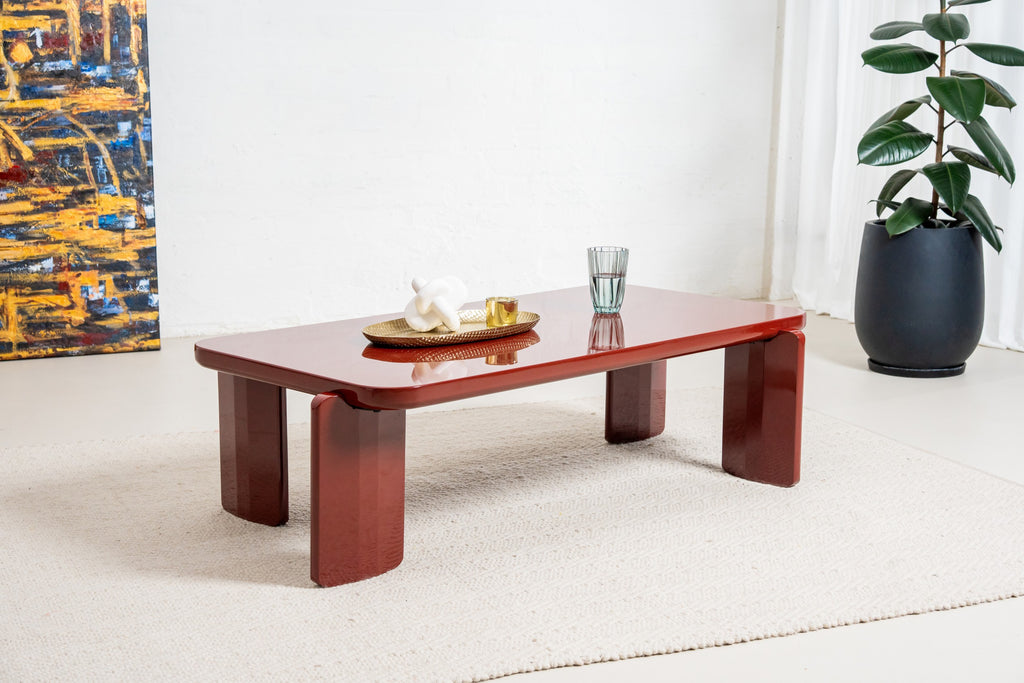 Luxora Coffee Table Red Gloss