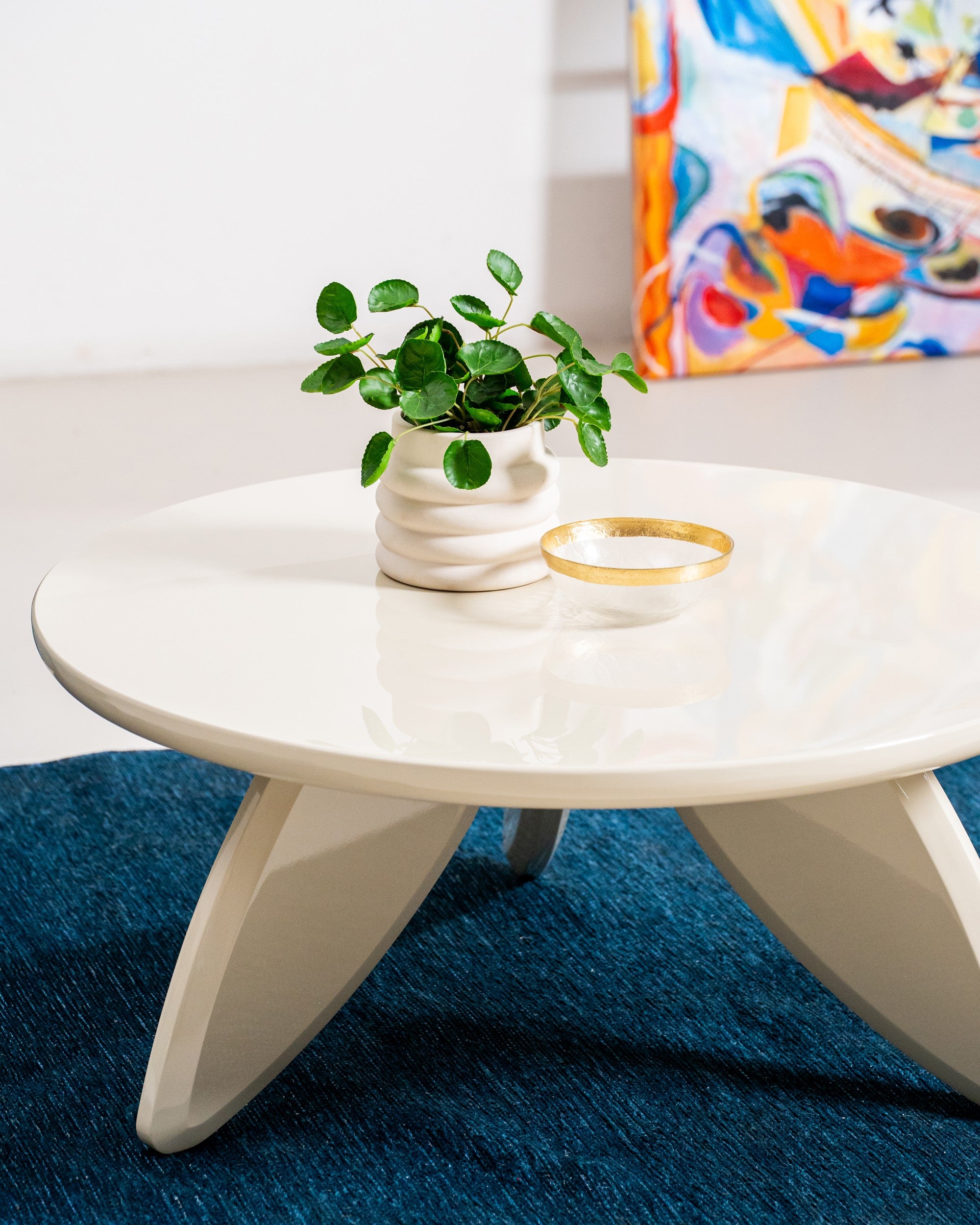 Serene Coffee Table Cream Gloss