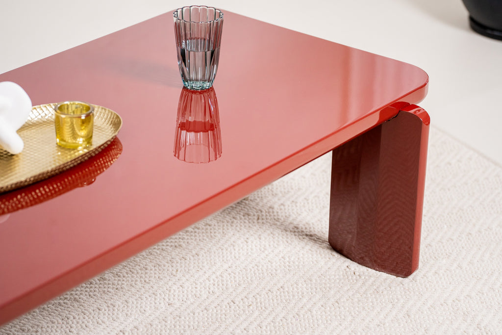 Luxora Coffee Table Red Gloss