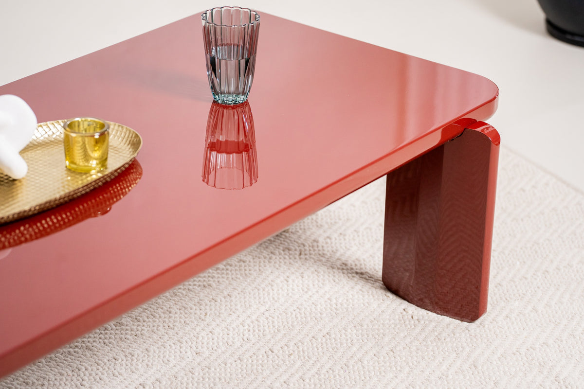 Luxora Coffee Table Red Gloss