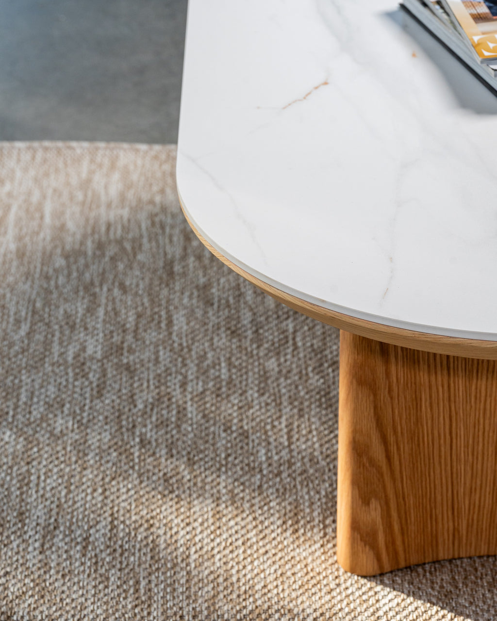 Natura Coffee Table Natural With Ceramic