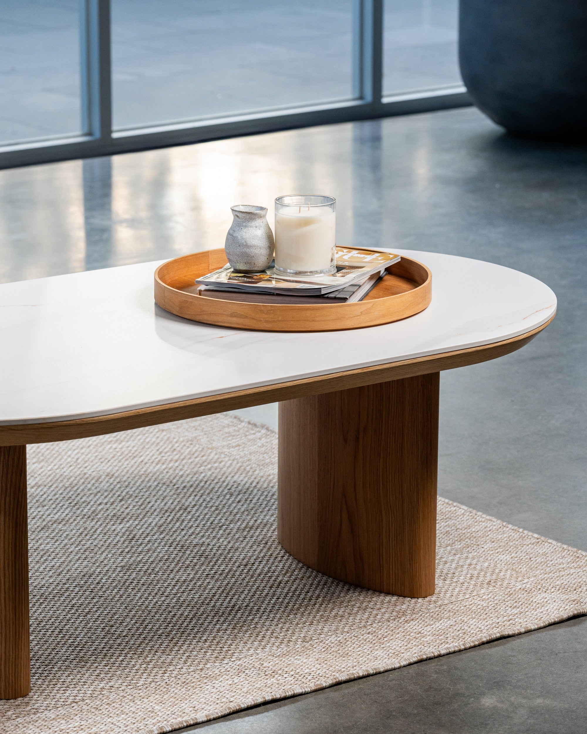 Natura Coffee Table Natural With Ceramic