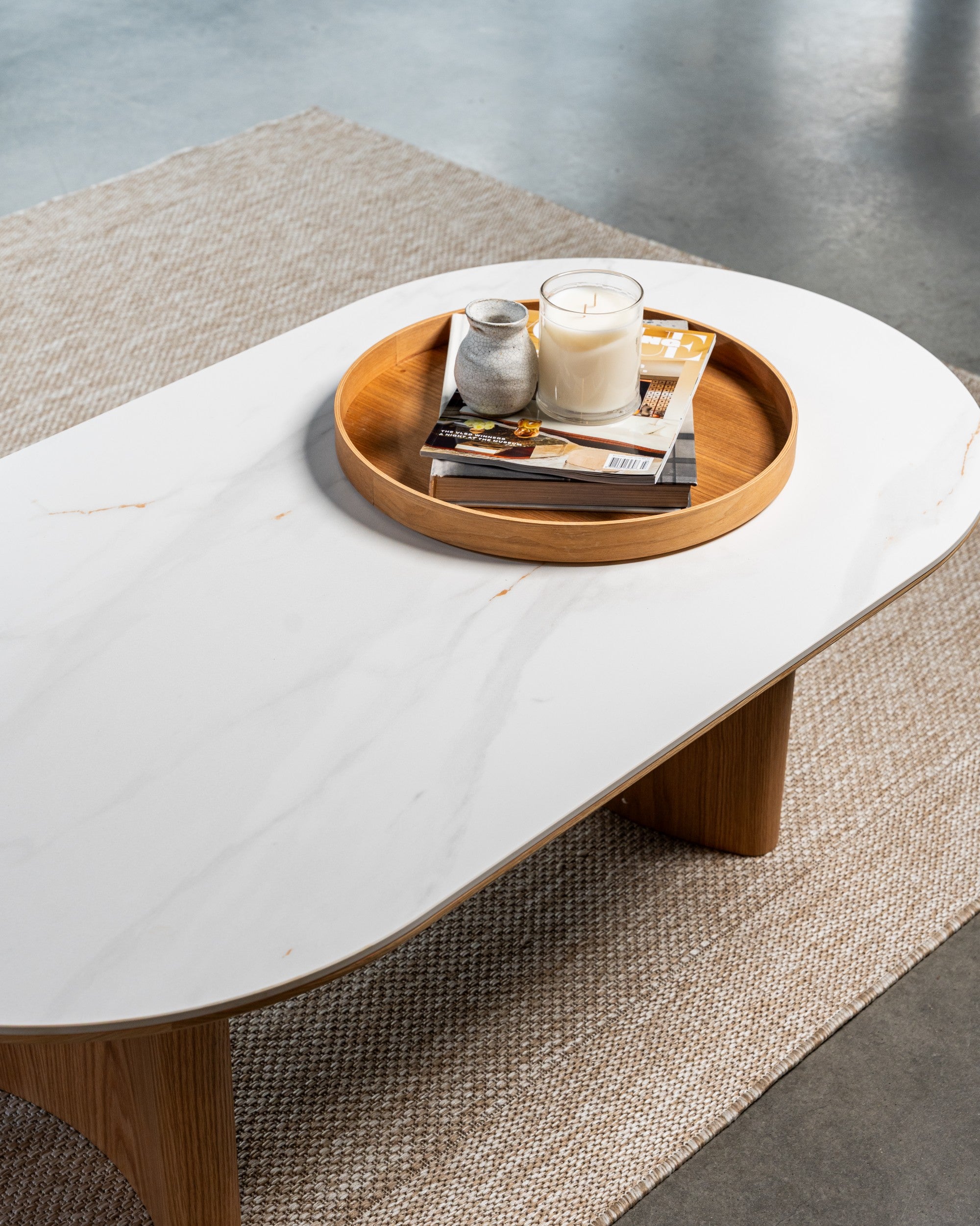 Natura Coffee Table Natural With Ceramic