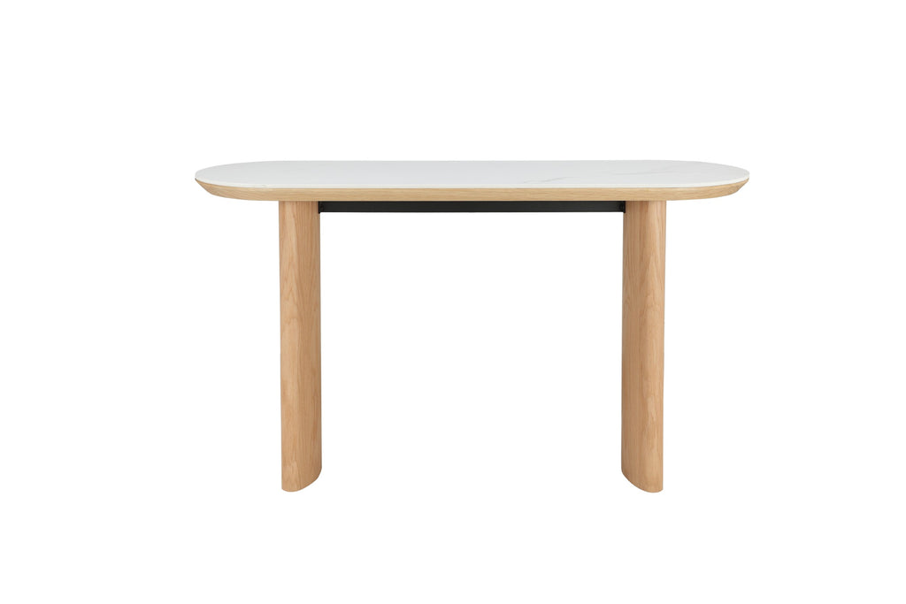 Natura Console Table Natural With Ceramic