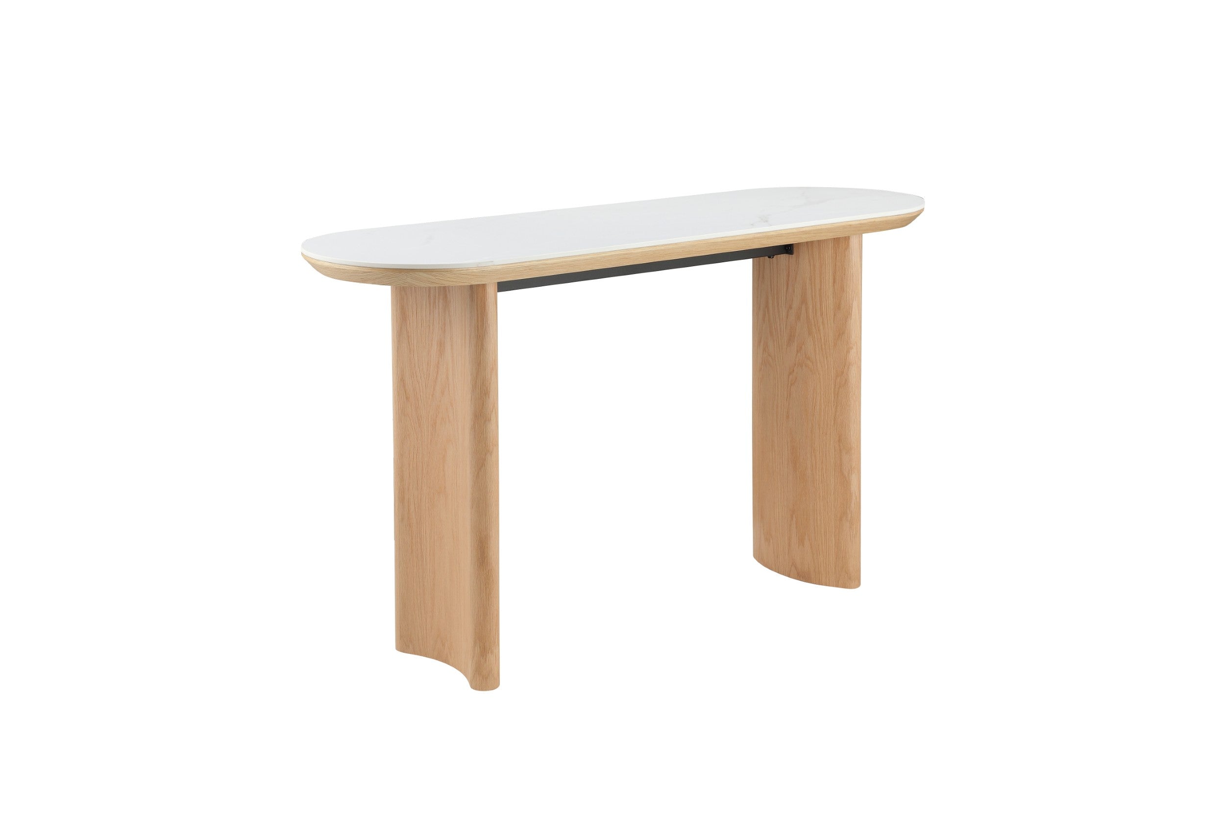 Natura Console Table Natural With Ceramic