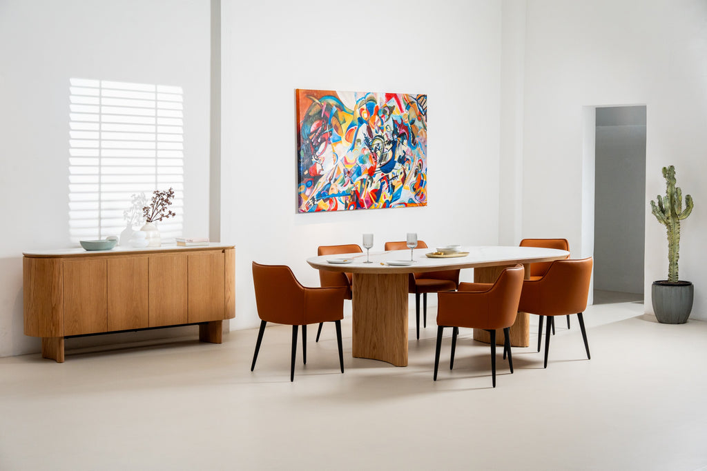 Lurevia Buffet Natural With Ceramic
