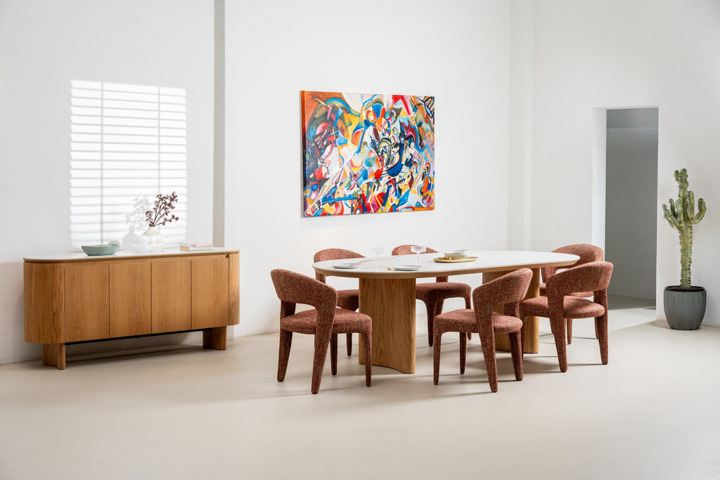 Lurevia Buffet Natural With Ceramic