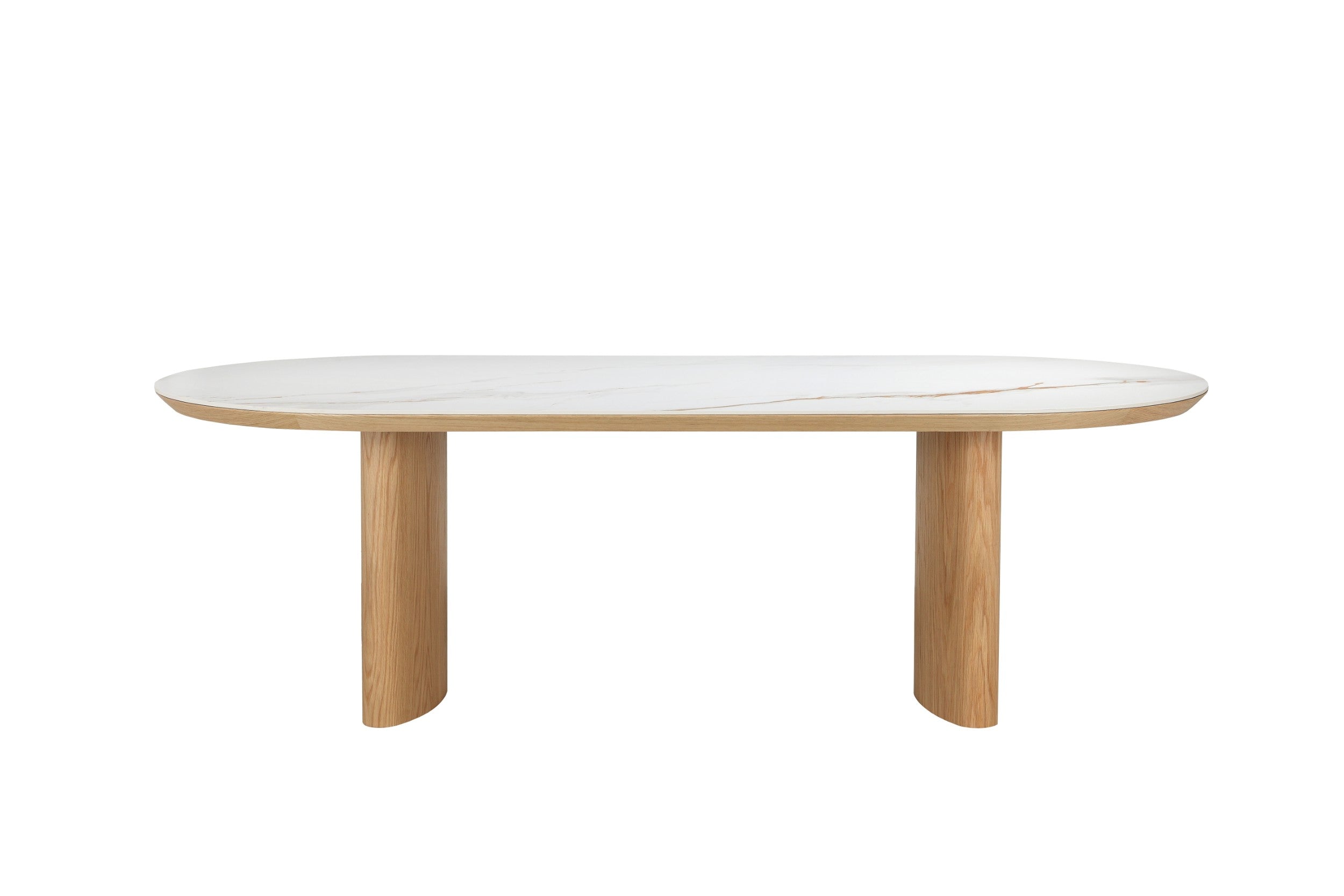 Natura Dining Table Natural With Ceramic
