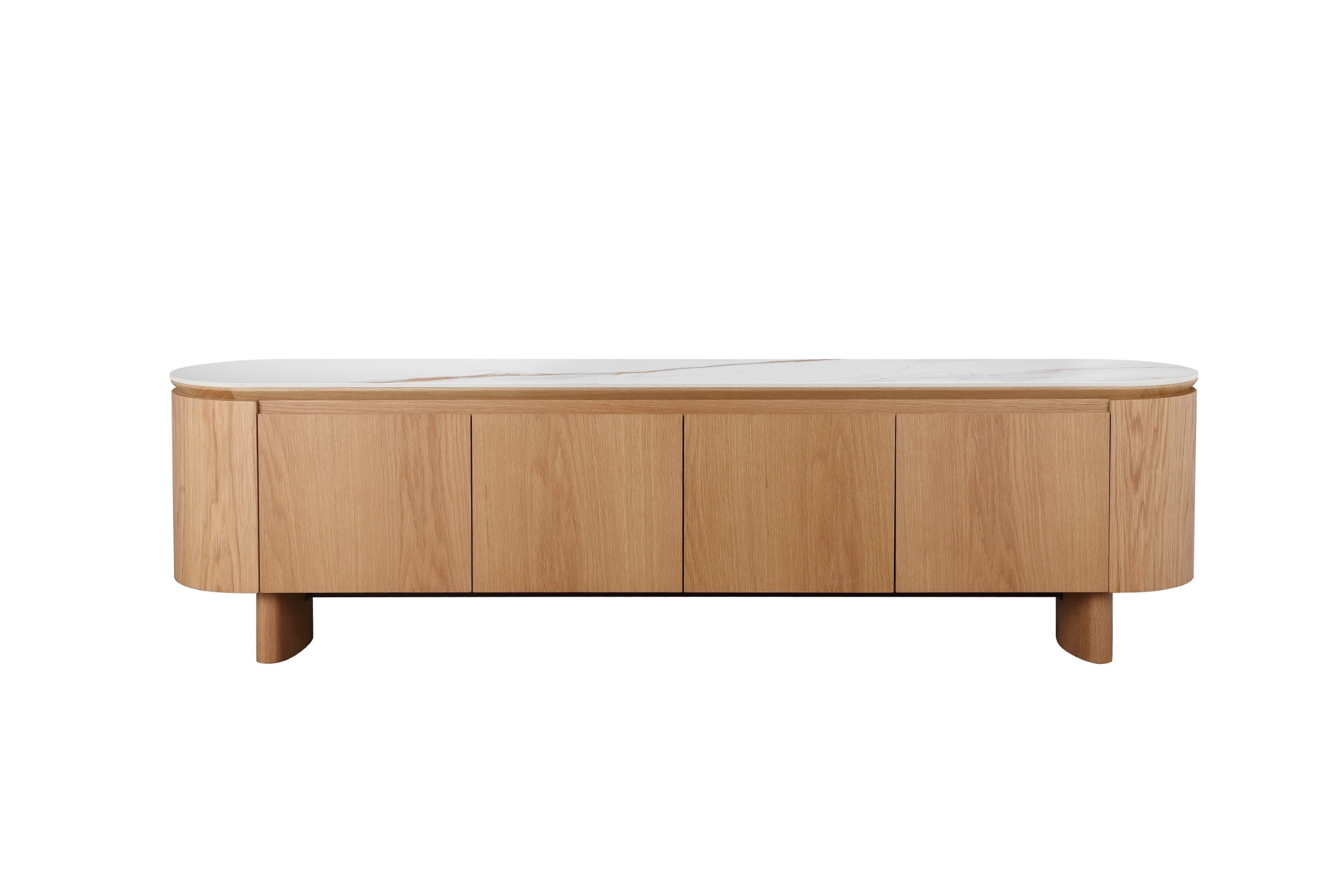 Natura TV Unit Natural With Ceramic
