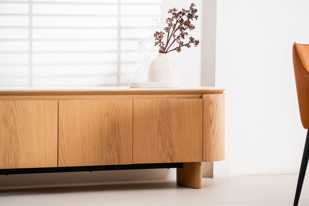 Natura TV Unit Natural With Ceramic