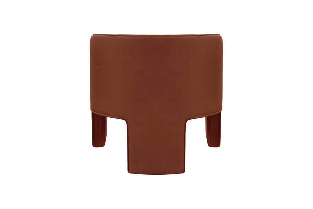 Lounge Occasional Chair Rust