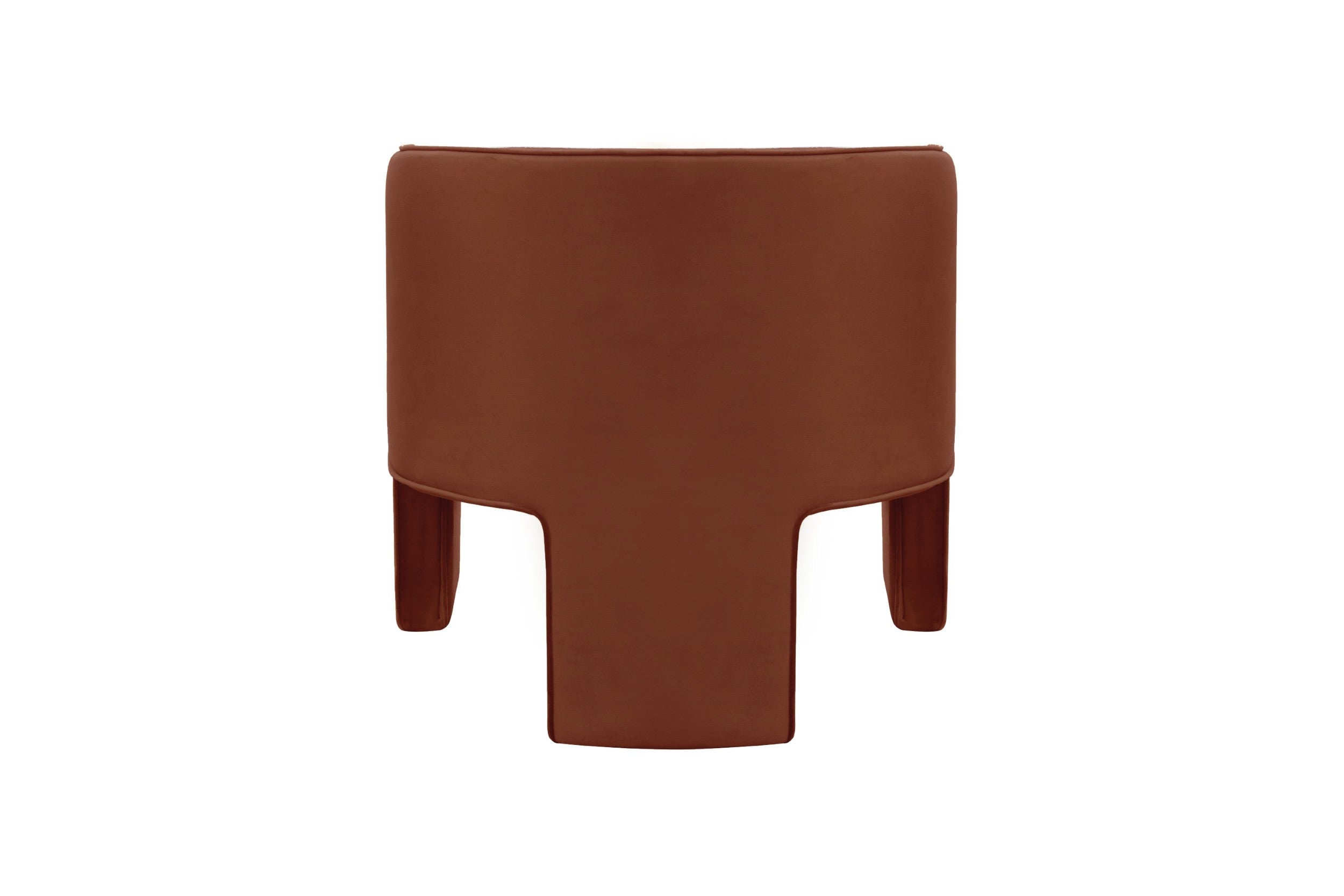 Lounge Occasional Chair Rust