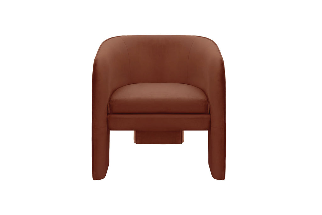 Lounge Occasional Chair Rust
