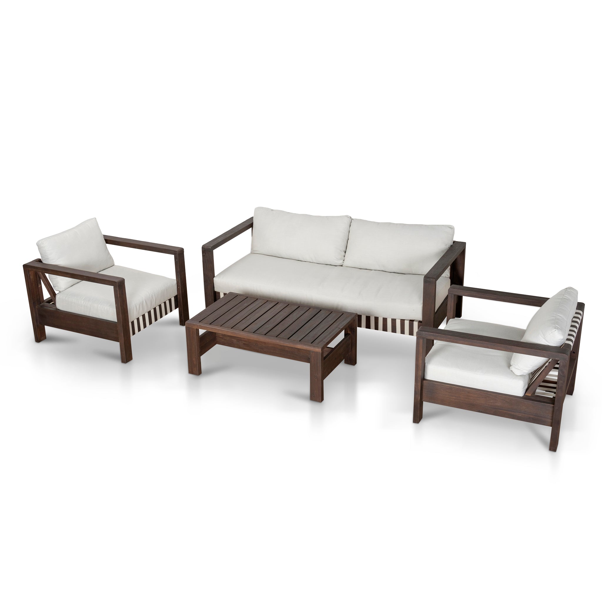 4pcs Outdoor Lounge Set - Royal Sand