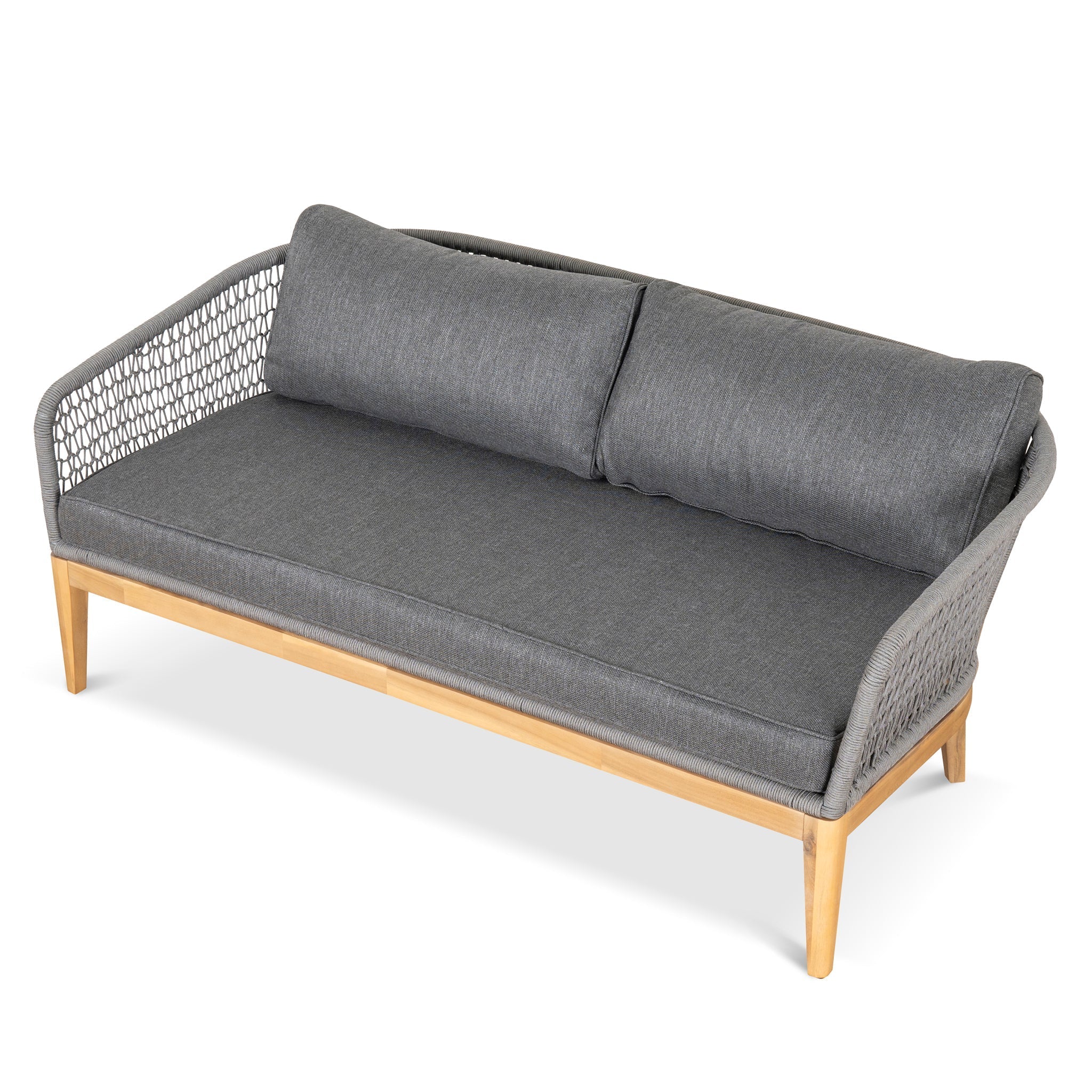 4pcs Outdoor Lounge Set - Grey
