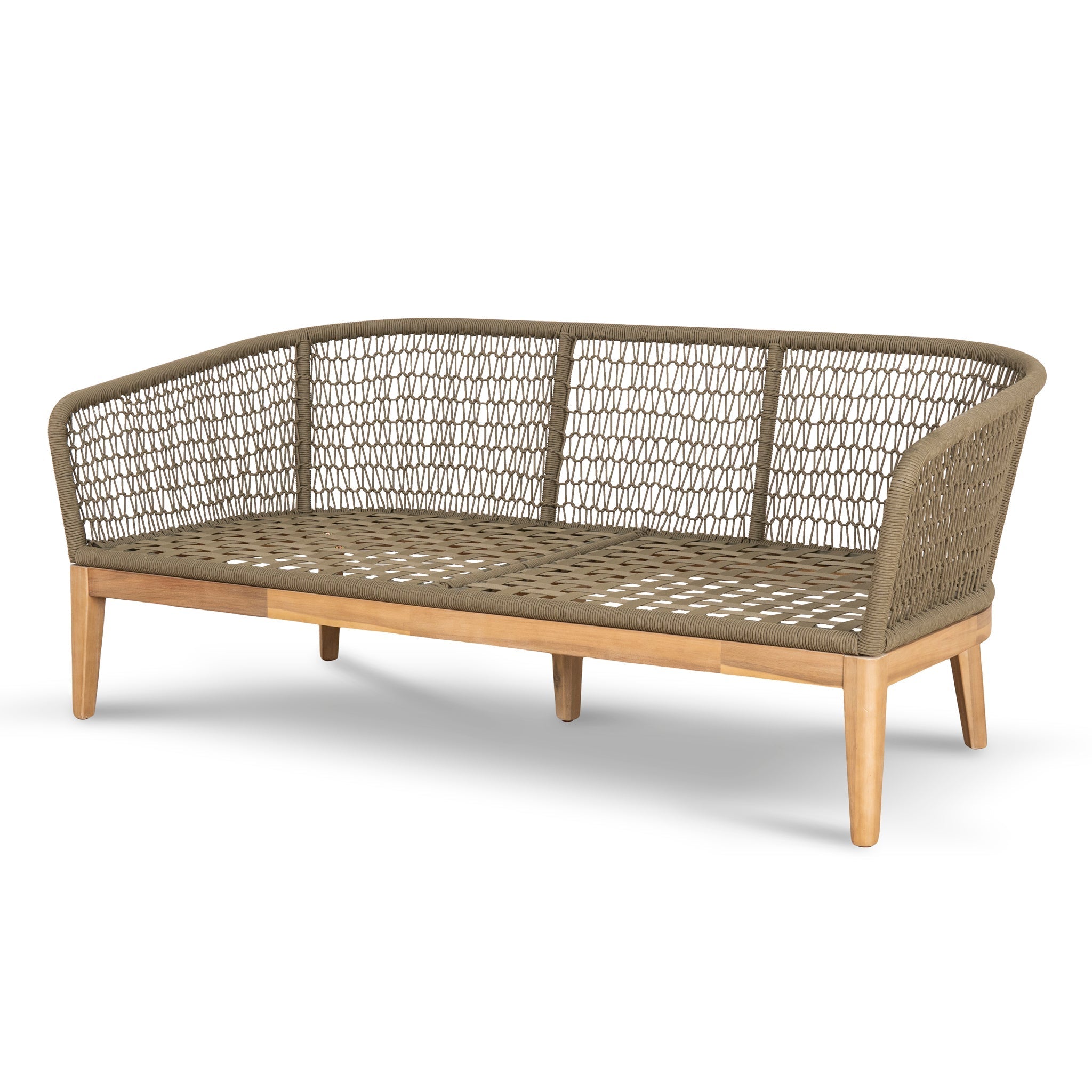 4pcs Outdoor Lounge Set - Royal Stone Green