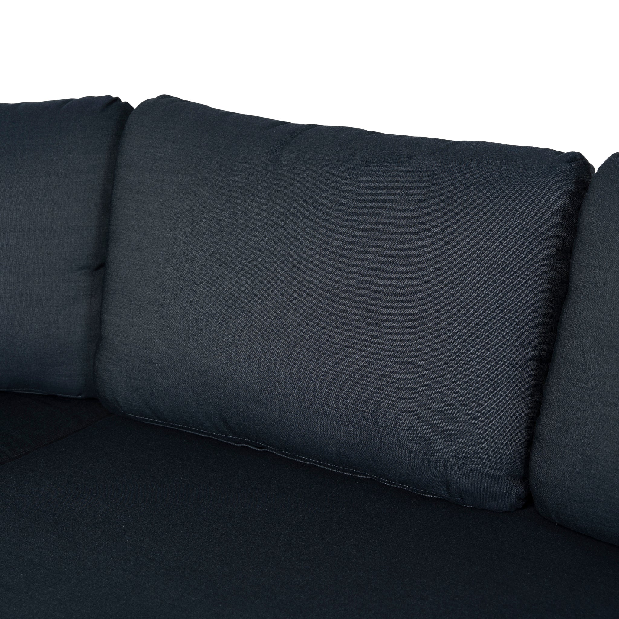 2pcs Outdoor Corner Lounge Set - Royal Dark Grey