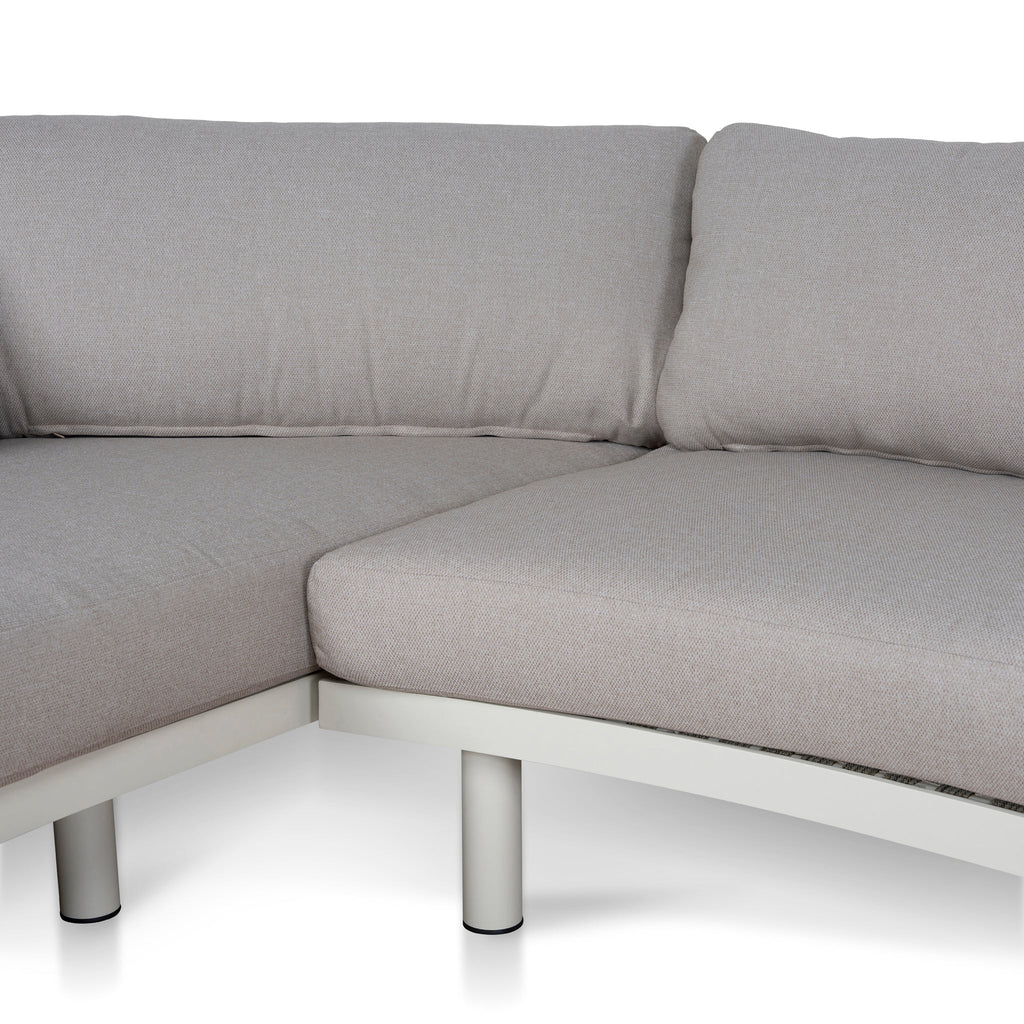 Outdoor Corner Sofa - Light Brown