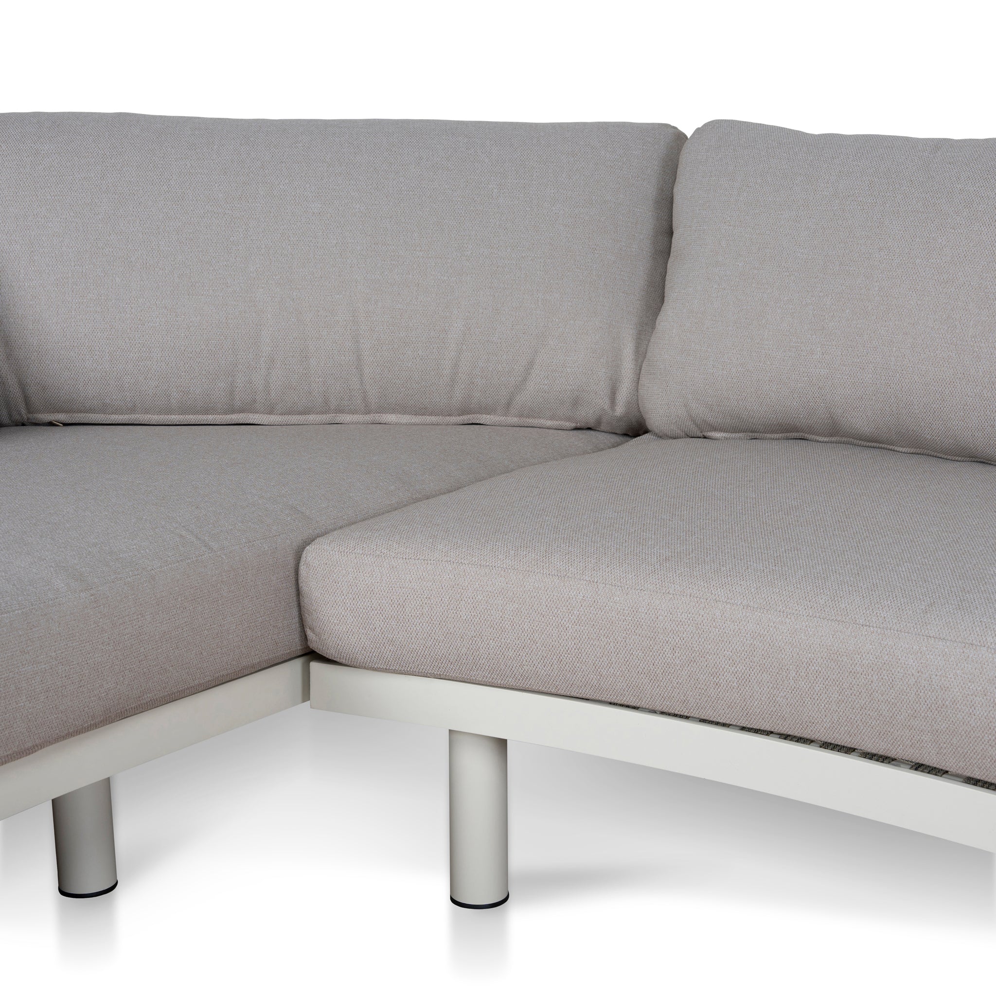 Outdoor Corner Sofa - Light Brown