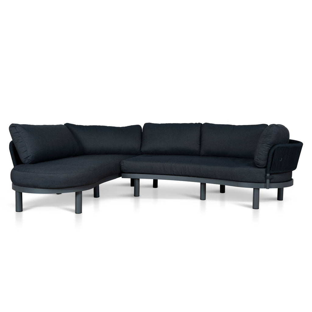 Outdoor Corner Sofa - Royal Dark Grey