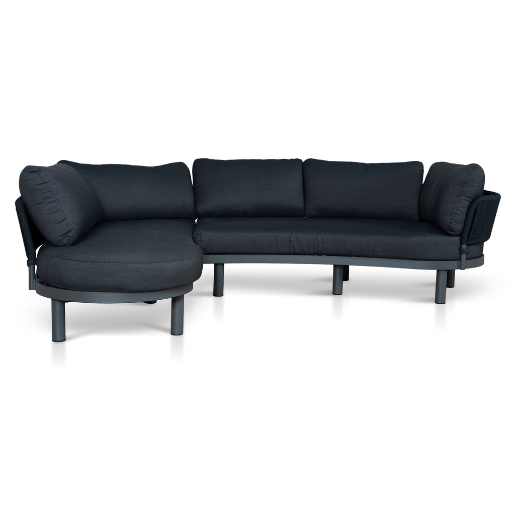 Outdoor Corner Sofa - Royal Dark Grey