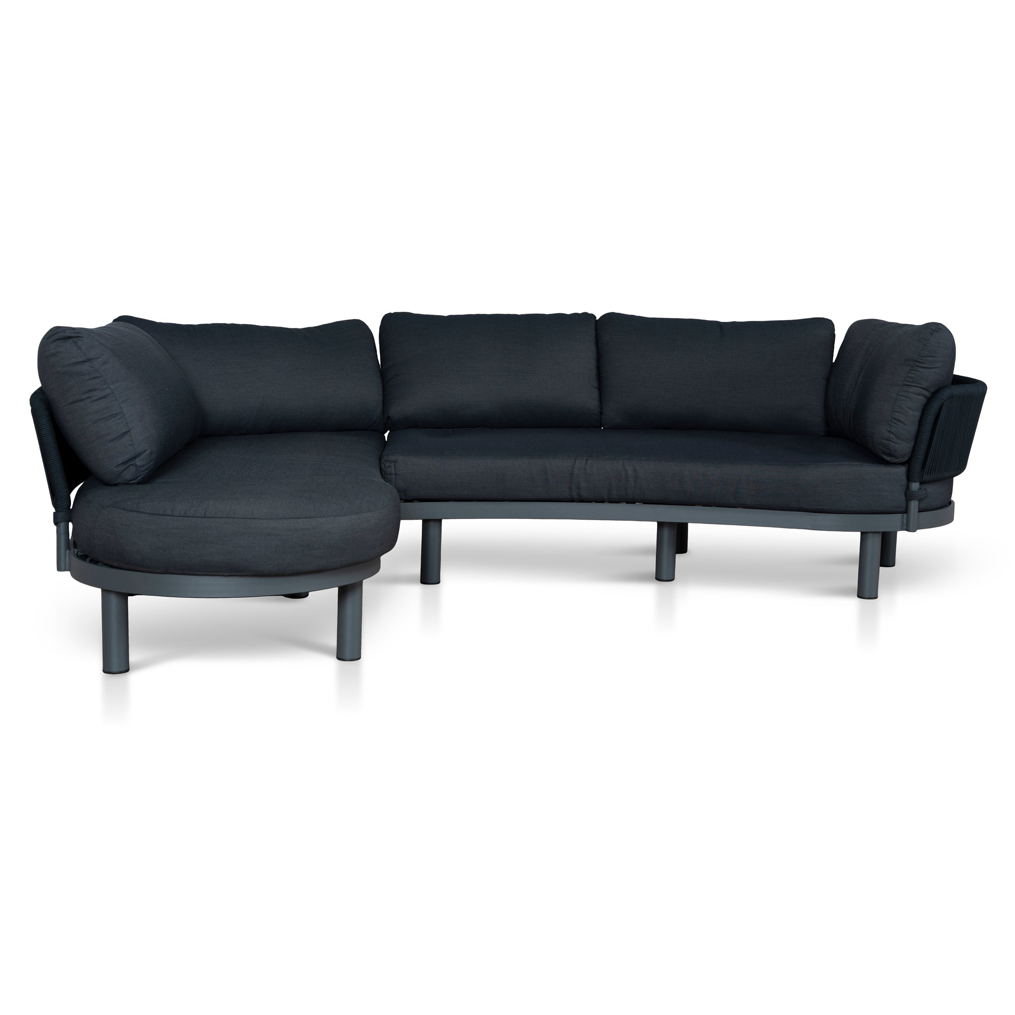 Outdoor Corner Sofa - Royal Dark Grey